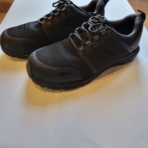 Timberland Pro Aluminum Toe work shoes. Size 9.5. Black.